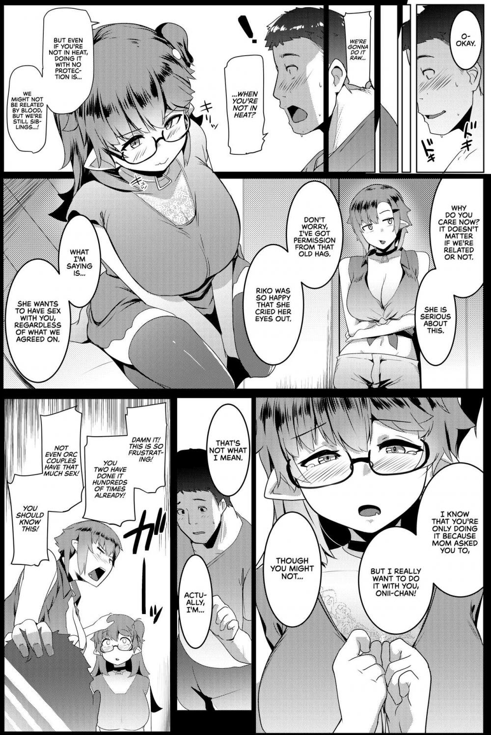 Hentai Manga Comic-My Little Sisters are Slutty Orcs 5-Read-8